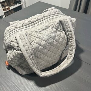 MZ Wallace Mushroom Gray Medium Sutton Bag